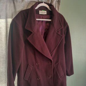 100% Merno Wool coat, Size 14